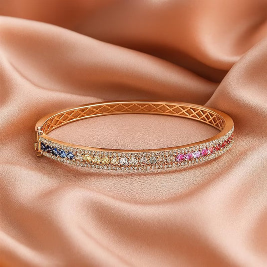 Rainbow Bangle For Nai
