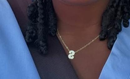 9 Pieces Letter Necklace