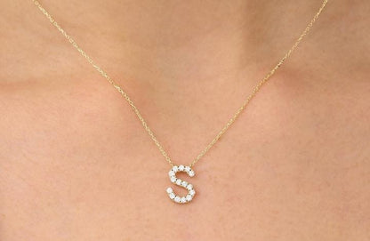 9 Pieces Letter Necklace